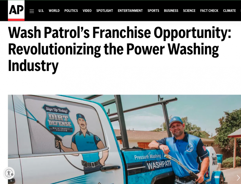 Wash Patrol: Empowering Entrepreneurs and Transforming Communities with Power Washing Franchise Opportunities